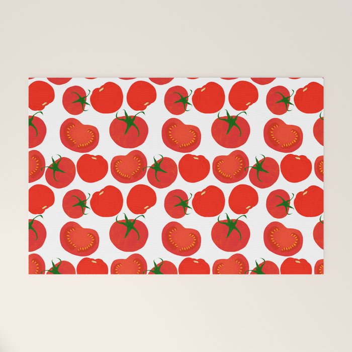 Tomato Harvest Welcome Mat Gallery Image 1
