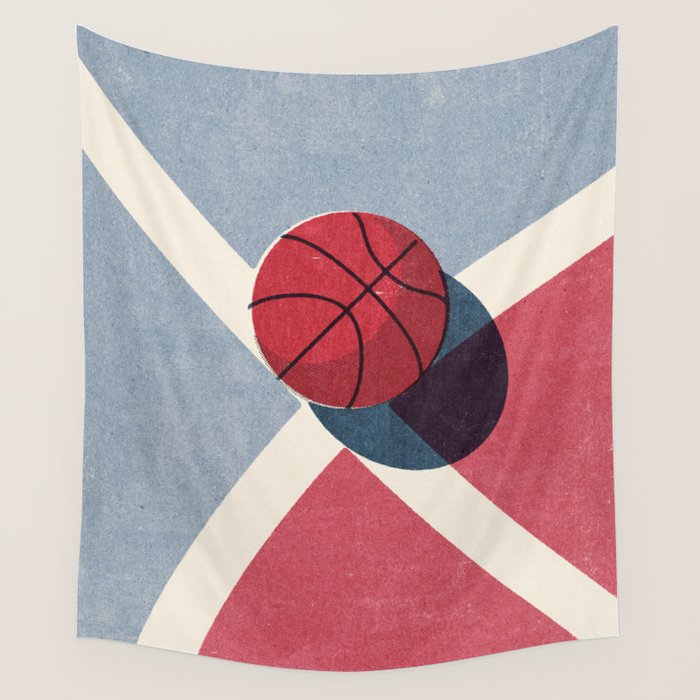 BALLS / Basketball (Outdoor) Wall Tapestry Gallery Image 4