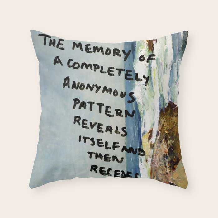 Composition 495 Throw Pillow Gallery Image 1