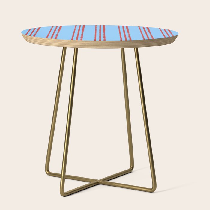 Americana Stripes Side Table Gallery Image 1