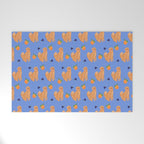 Golden Retriever and fruits Welcome Mat Gallery Image 1