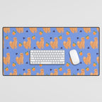 Golden Retriever and fruits Desk Mat Gallery Image 1