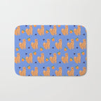 Golden Retriever and fruits Bath Mat Gallery Image 1
