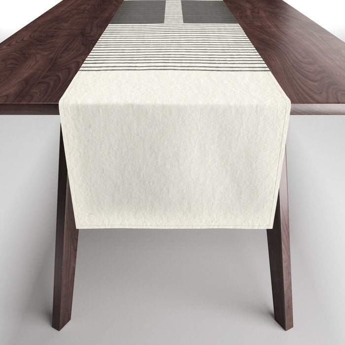 Minimalist Japandi Object No.03 Table Runner Gallery Image 1