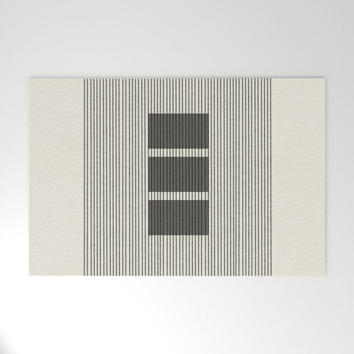 Minimalist Japandi Object No.03 Welcome Mat Gallery Image 1