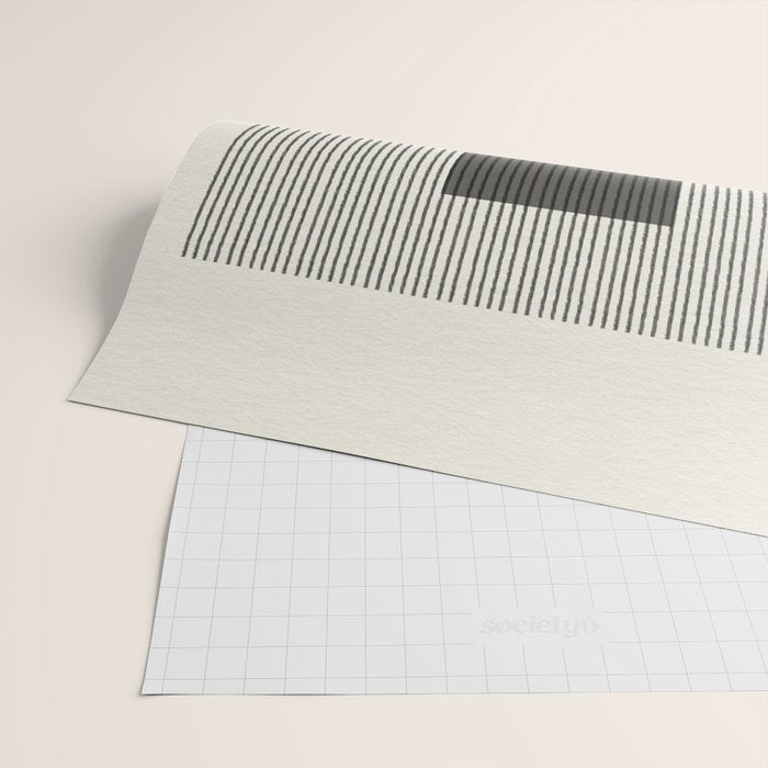 Minimalist Japandi Object No.03 Wrapping Paper Gallery Image 2