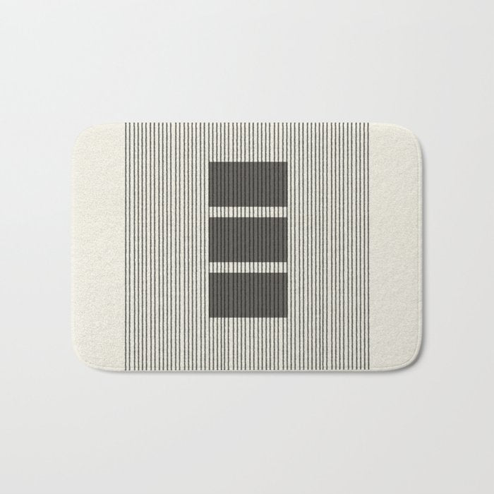 Minimalist Japandi Object No.03 Bath Mat Gallery Image 1