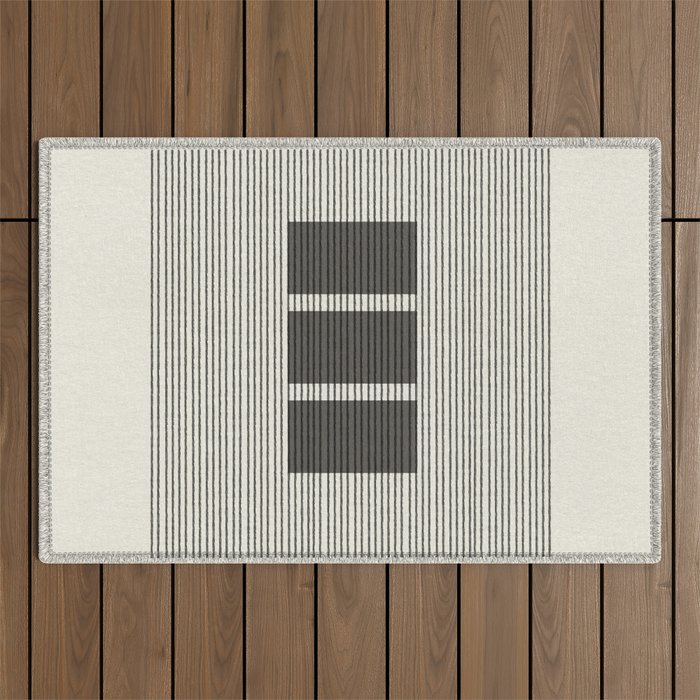Minimalist Japandi Object No.03 Outdoor Rug Gallery Image 1