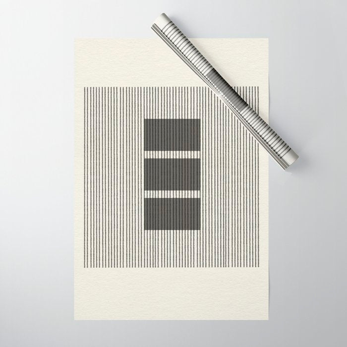 Minimalist Japandi Object No.03 Wrapping Paper Gallery Image 1