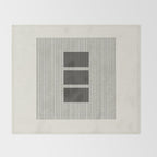 Minimalist Japandi Object No.03 Throw Blanket Gallery Image 2