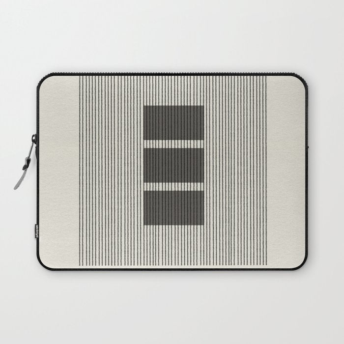Minimalist Japandi Object No.03 Laptop Sleeve Gallery Image 1