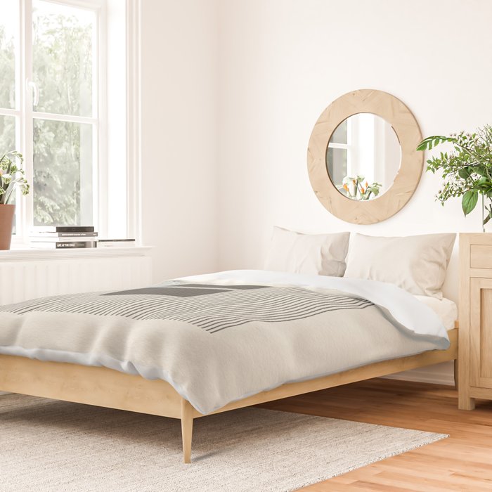 Minimalist Japandi Object No.03 Duvet Cover Gallery Image 2