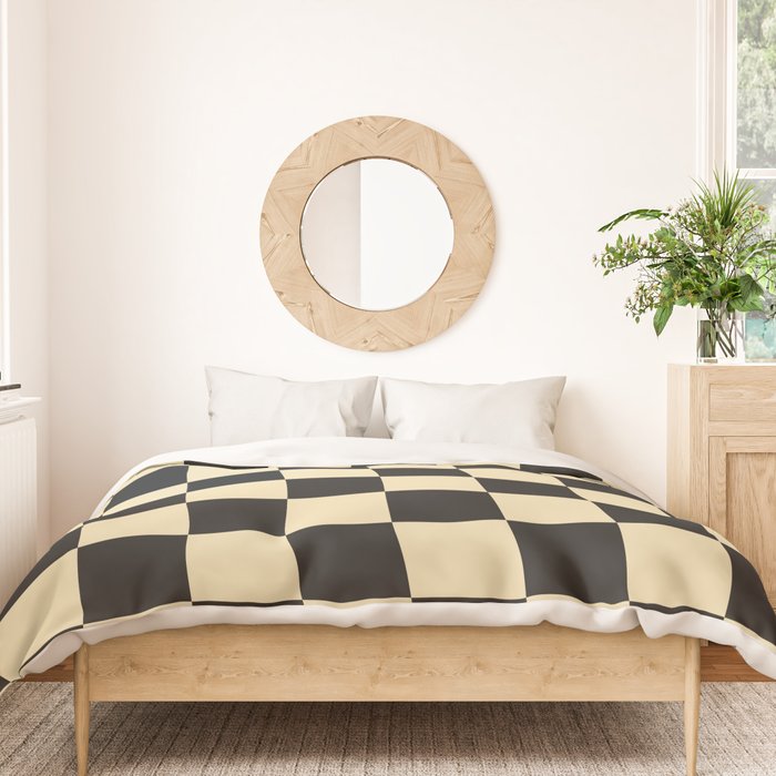 Classy Checkerboard Duvet Cover Gallery Image 3
