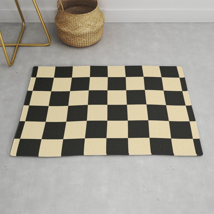 Classy Checkerboard Rug Gallery Image 1