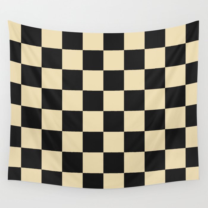 Classy Checkerboard Wall Tapestry Gallery Image 4