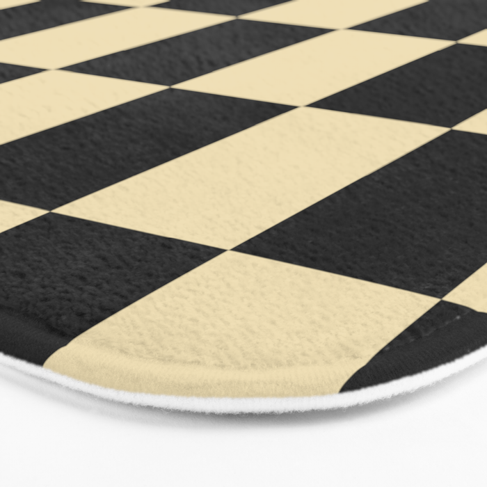 Classy Checkerboard Bath Mat Gallery Image 3