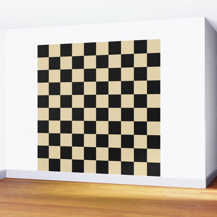 Classy Checkerboard Wall Mural Gallery Image 2