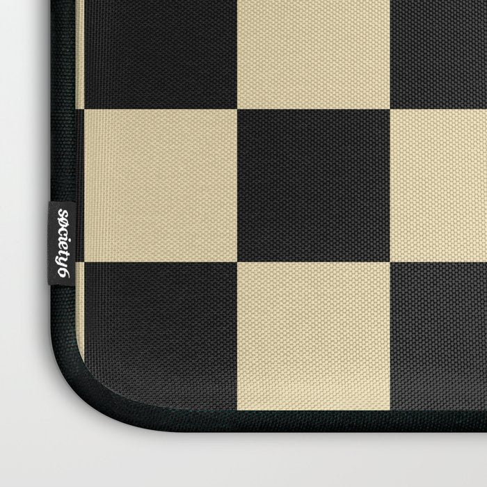 Classy Checkerboard Laptop Sleeve Gallery Image 3