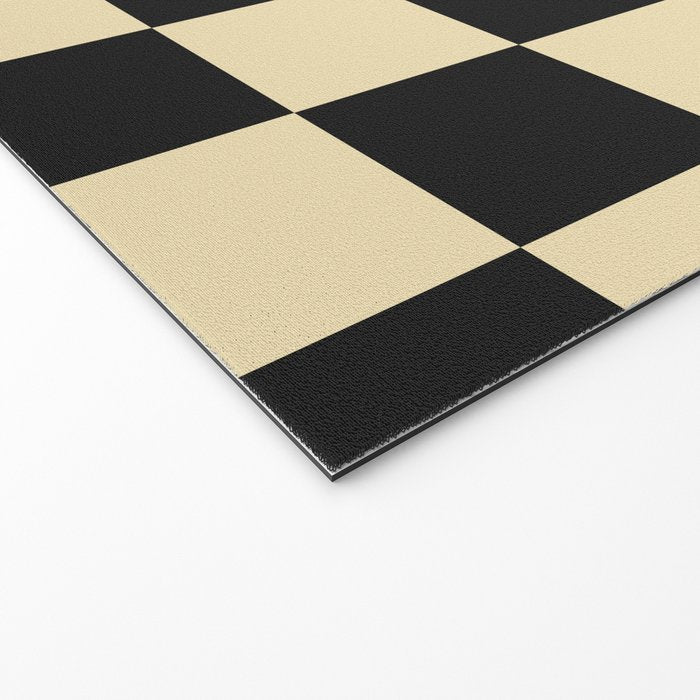 Classy Checkerboard Welcome Mat Gallery Image 2