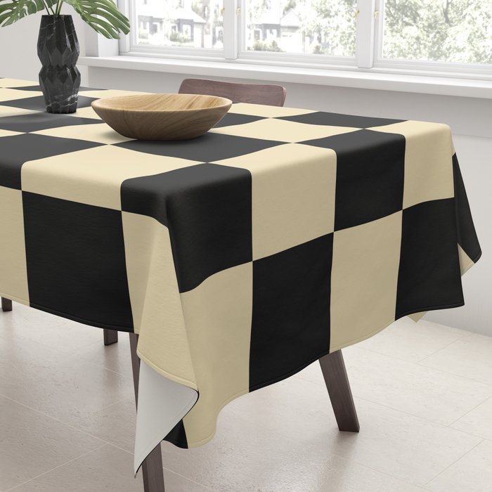 Classy Checkerboard Tablecloth Gallery Image 3