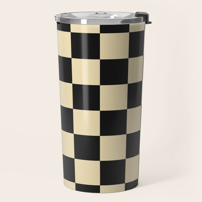 Classy Checkerboard Travel Mug Gallery Image 2