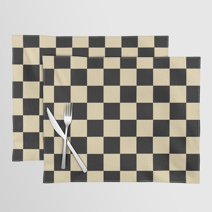Classy Checkerboard Placemat Gallery Image 1