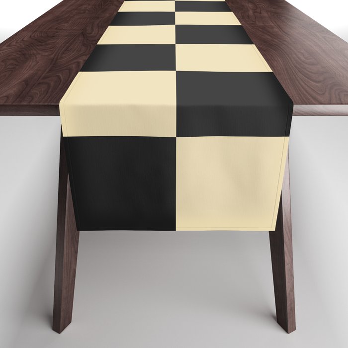 Classy Checkerboard Table Runner Gallery Image 1