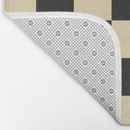 Classy Checkerboard Bath Mat Gallery Image 2