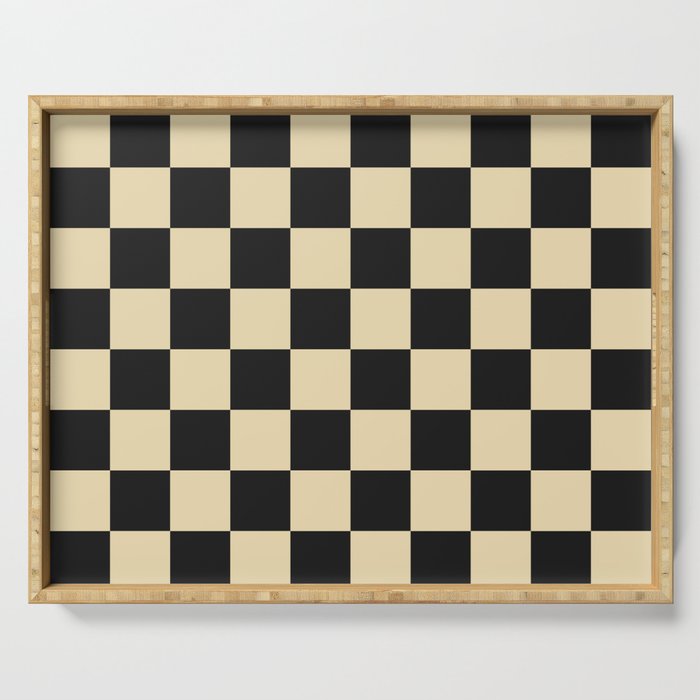 Classy Checkerboard Serving Tray Gallery Image 1