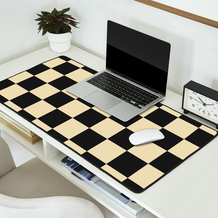 Classy Checkerboard Desk Mat Gallery Image 2