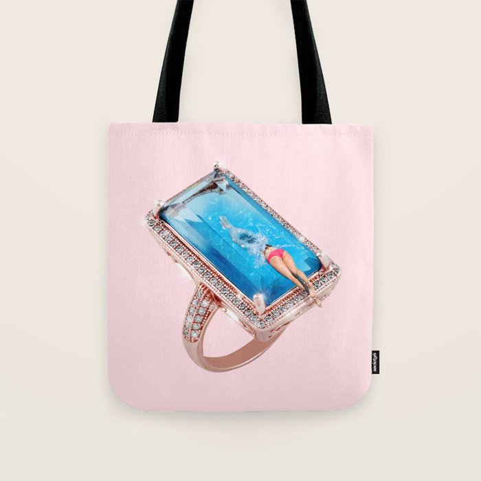 Diamond Pool Tote Bag Gallery Image 1