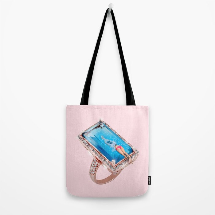 Diamond Pool Tote Bag Gallery Image 2