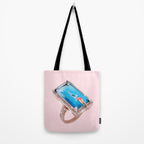 Diamond Pool Tote Bag Gallery Image 2