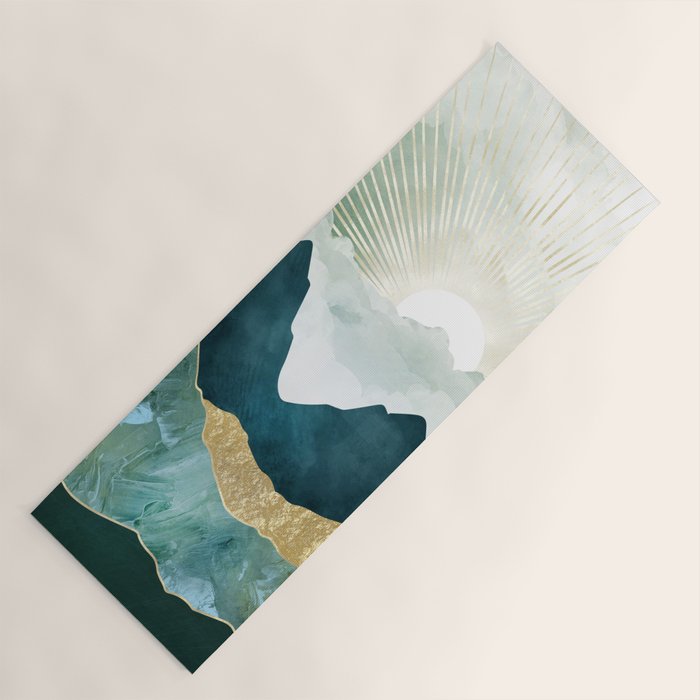 Golden Sunrise Yoga Mat Gallery Image 1