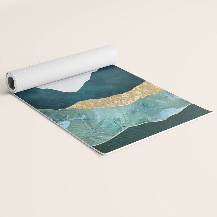 Golden Sunrise Yoga Mat Gallery Image 2