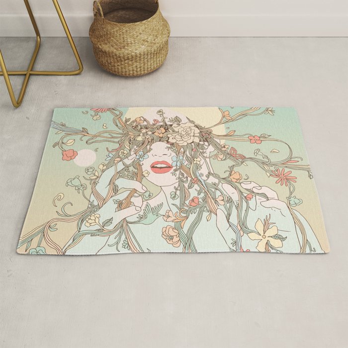 A Natural View (Life Before My Eyes) Rug Gallery Image 1