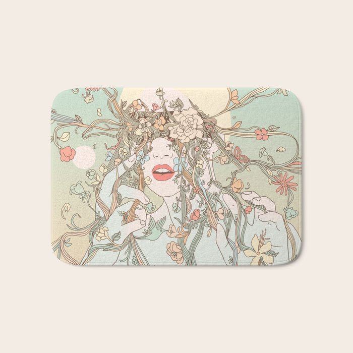 A Natural View (Life Before My Eyes) Bath Mat Gallery Image 1