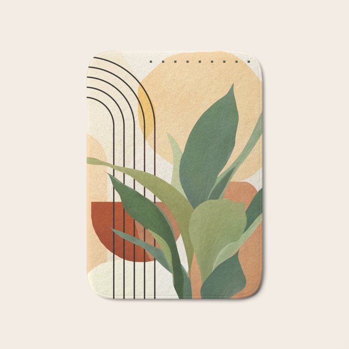 Plant Life Design 03 Bath Mat Gallery Image 1