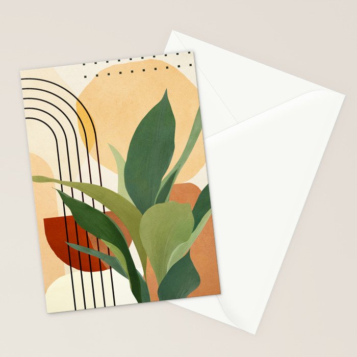 Plant Life Design 03 Stationery Card Gallery Image 2