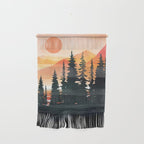 Pine Forest Sunset 2 Wall Hanging Gallery Image 1