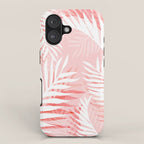 Tropical bliss - coral iPhone Case Gallery Image 1