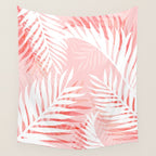 Tropical bliss - coral Wall Tapestry Gallery Image 4