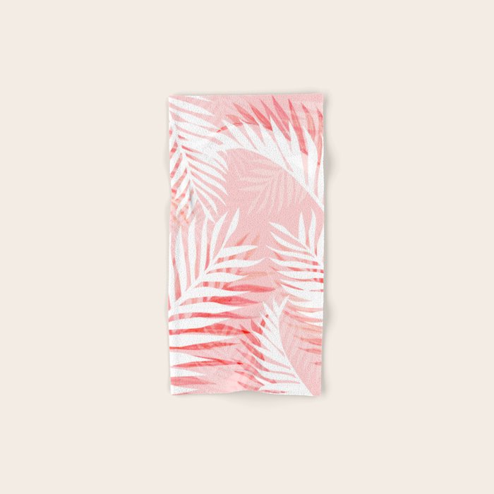 Tropical bliss - coral Towels Gallery Image 1