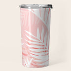 Tropical bliss - coral Travel Mug Gallery Image 2