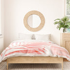 Tropical bliss - coral Duvet Cover Gallery Image 3