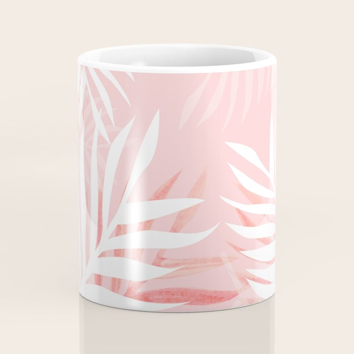 Tropical bliss - coral Coffee Mug Gallery Image 4