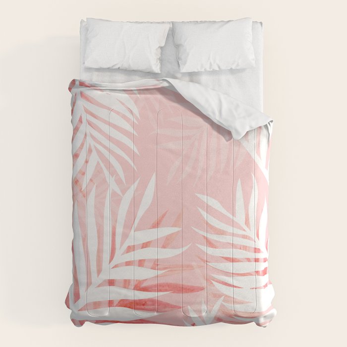 Tropical bliss - coral Comforter Gallery Image 1
