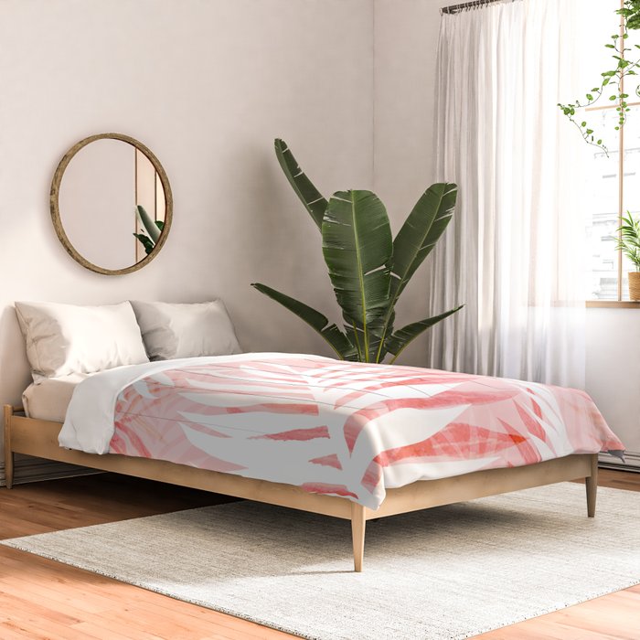 Tropical bliss - coral Comforter Gallery Image 2