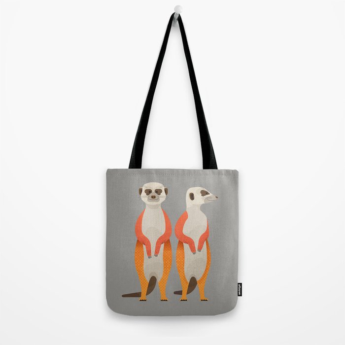 Whimsy Meerkats Tote Bag Gallery Image 2