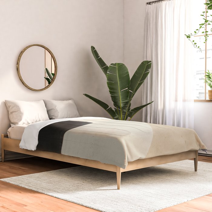 Modern Abstract Minimal Shapes 11 Comforter Gallery Image 2